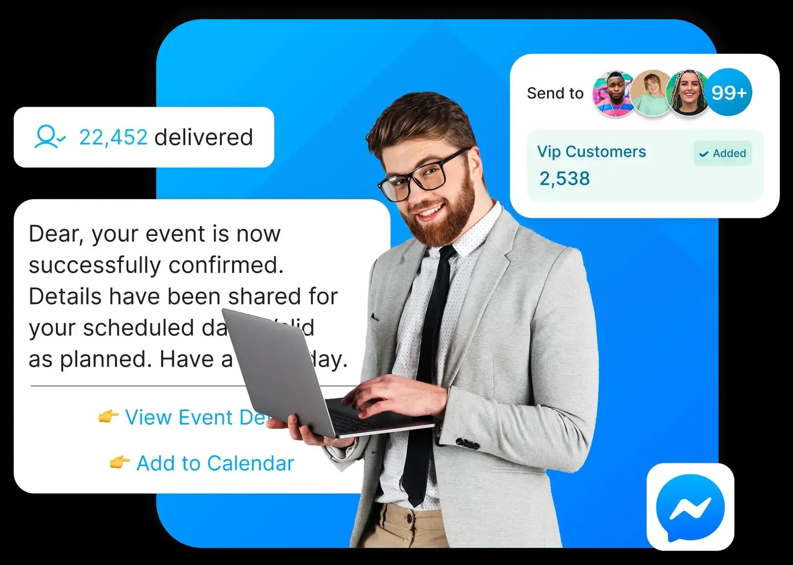 Messenger hero image