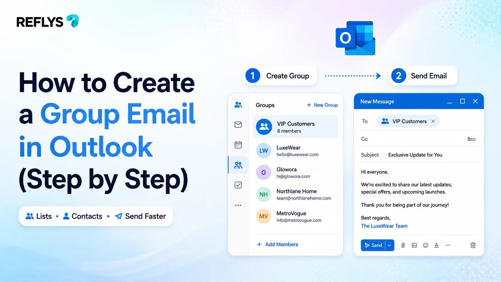 How to Create a Group Email in Outlook (Step by Step)