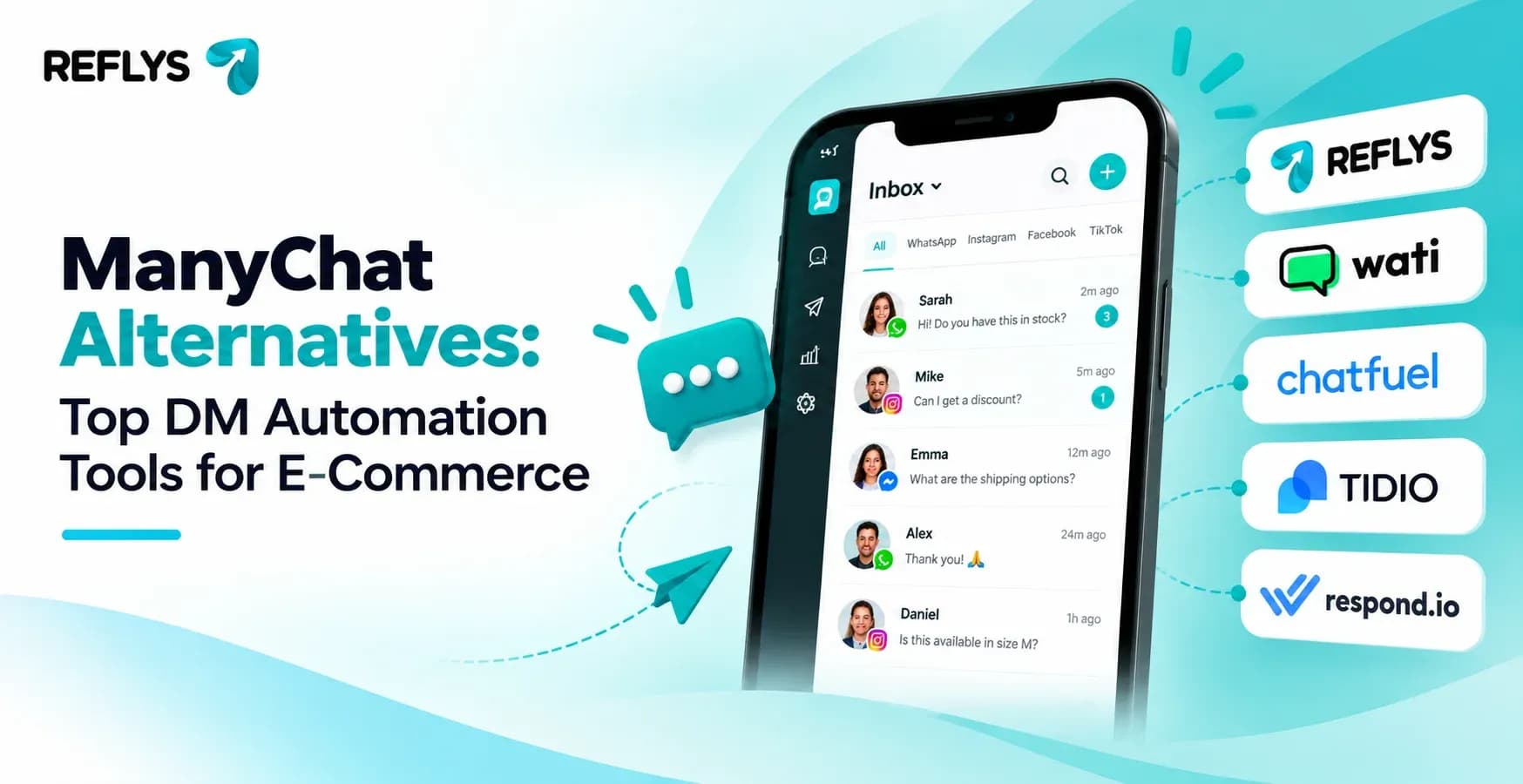 ManyChat Alternatives: Top DM Automation Tools for E-Commerce