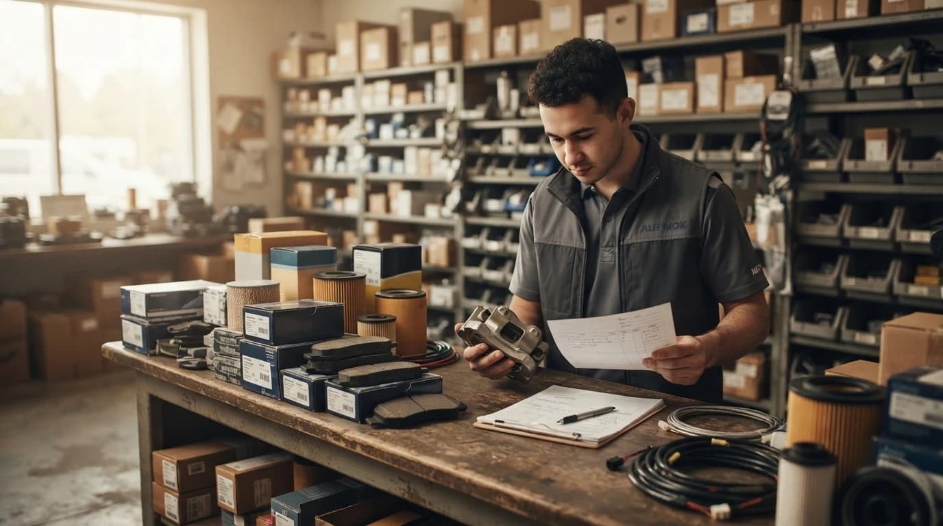 Auto Parts & Accessories Retailers: staff at work in the business, where Reflys automates customer conversations