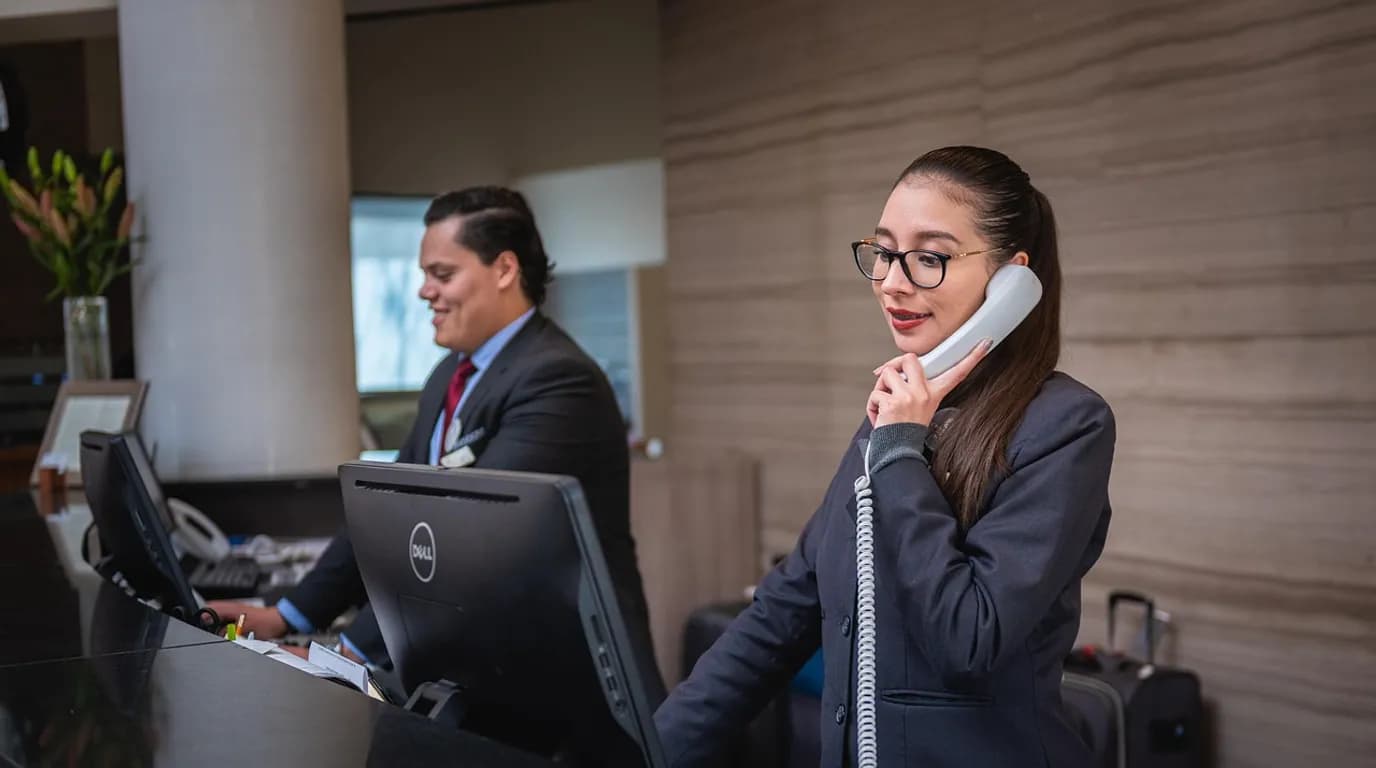 Boutique & Independent Hotels: staff at work in the business, where Reflys automates customer conversations