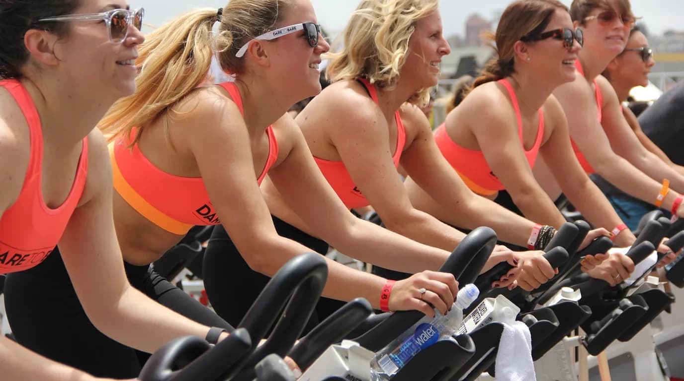 Boutique Cycling & Spin Studios: staff at work in the business, where Reflys automates customer conversations
