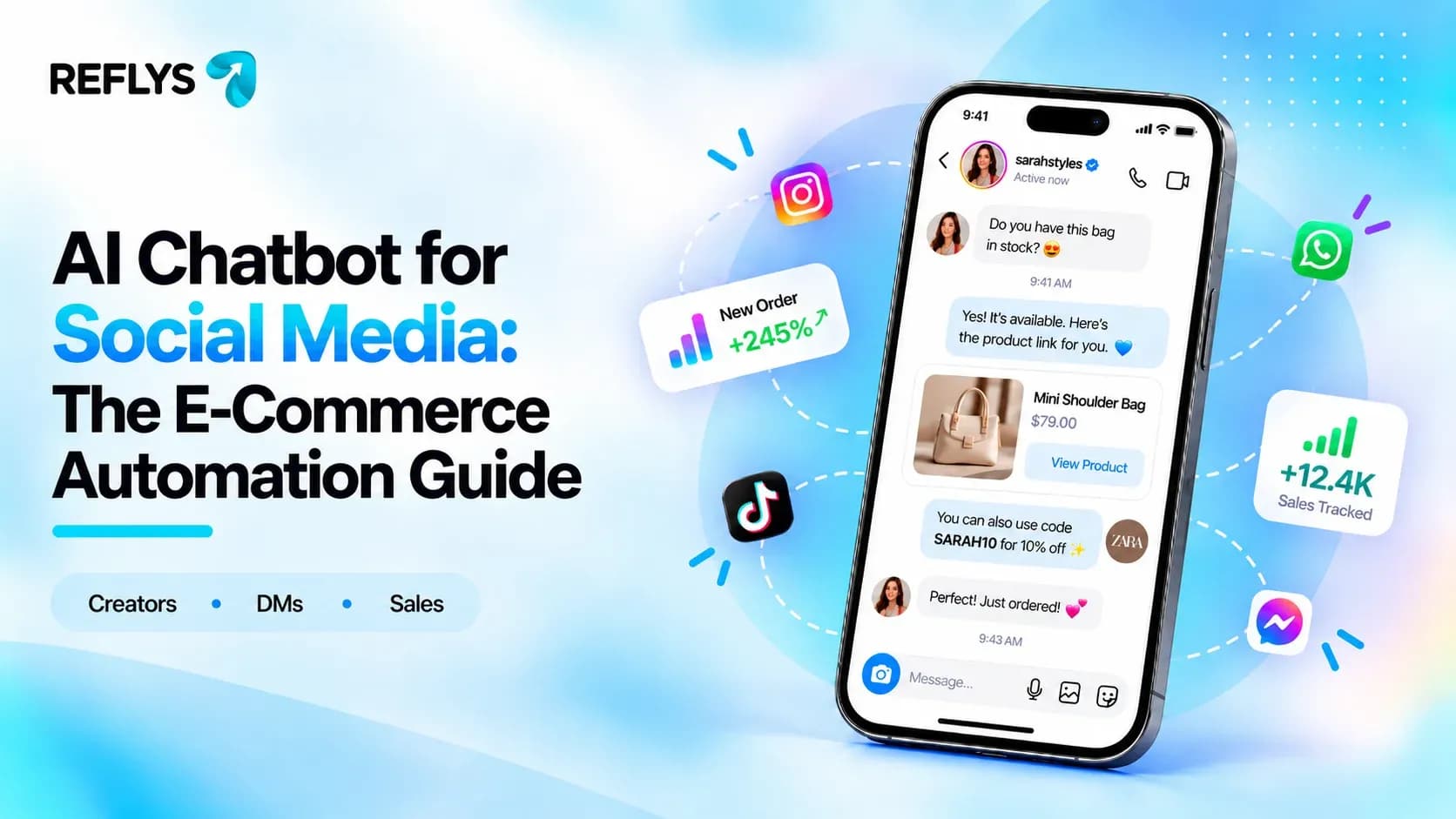 AI Chatbot for Social Media: The E-Commerce Automation Guide