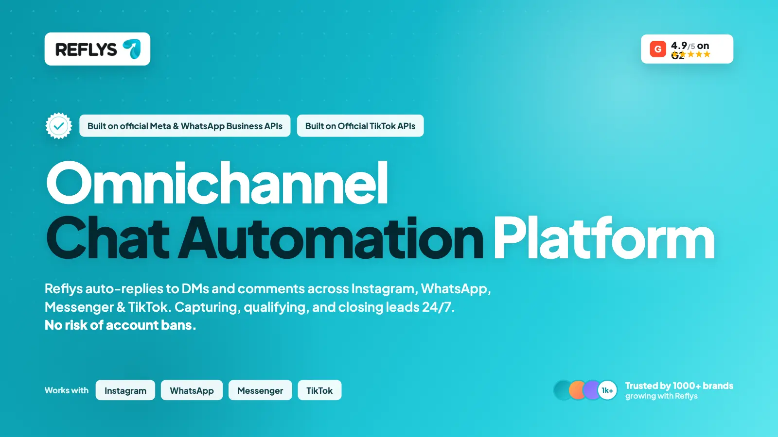 Reflys Omnichannel Chat Automation & Shared Inbox