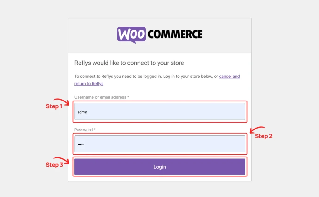 Connect WooCommerce