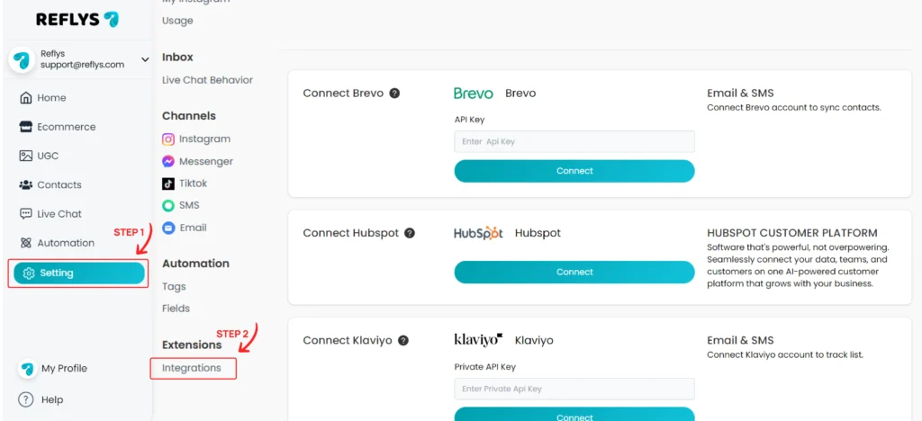 Brevo Integration