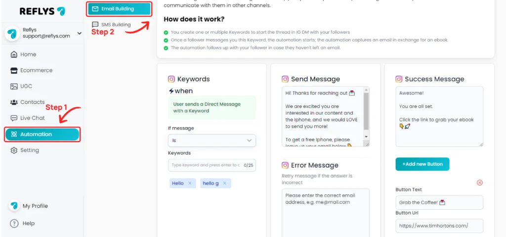 Email Campaign Automation