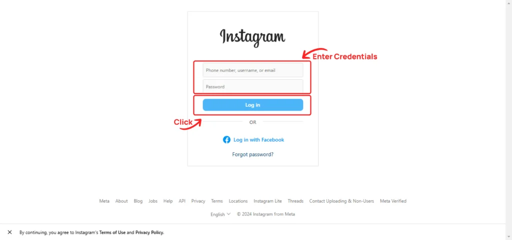 Instagram Connection