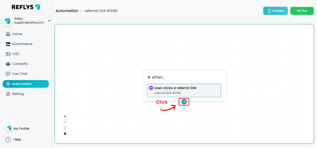 Referral Link Overview