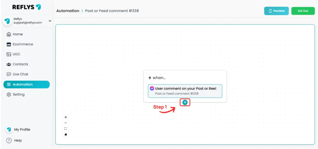 Reply Message Startup