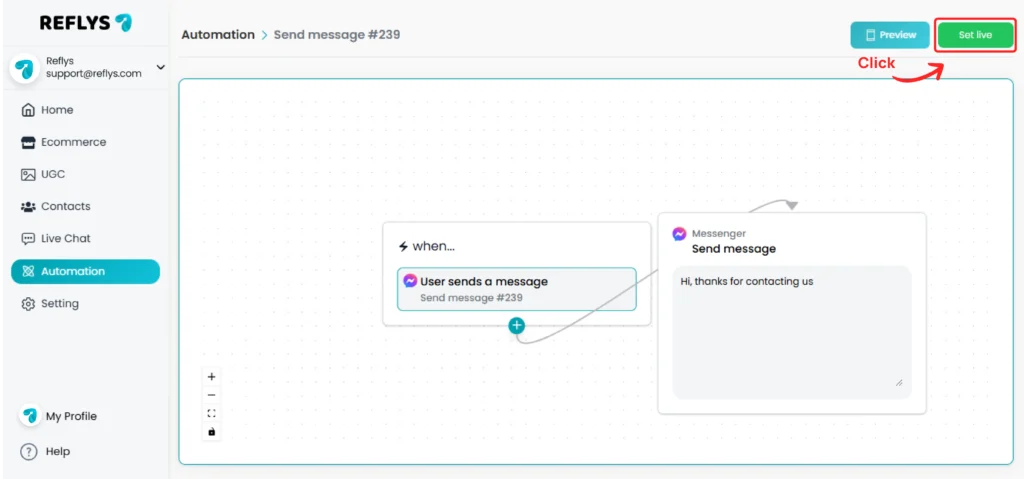 Set Live Messenger Messages