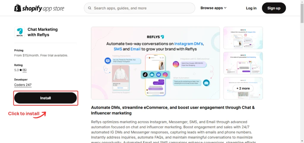 Shopify Installation